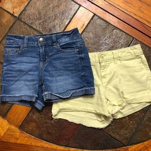 2 Jean shorts | Justice/OldNavy | Size 10
